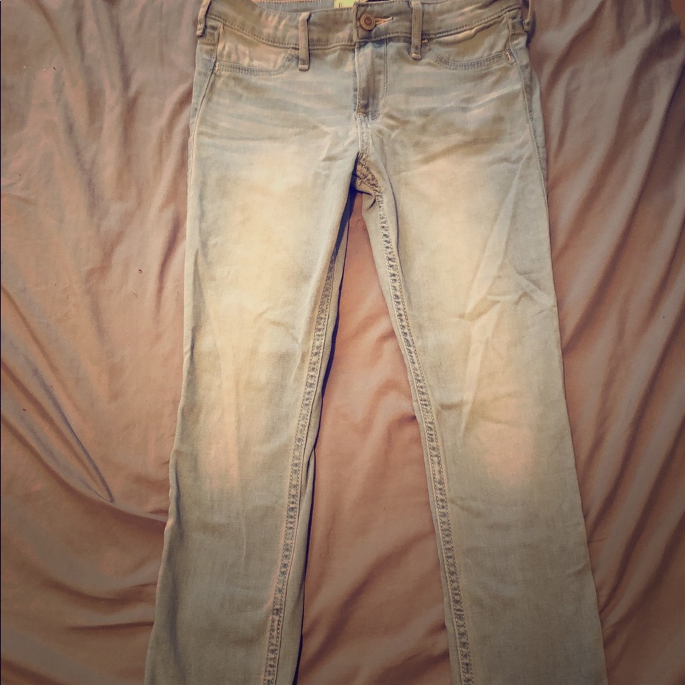 💕Light denim Hollister jean leggings💕